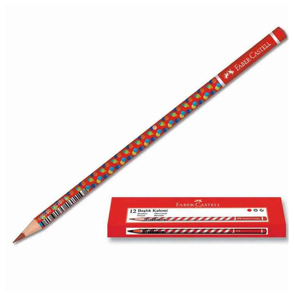 Faber-Castell Başlık Kalemi Bubble Kırmızı