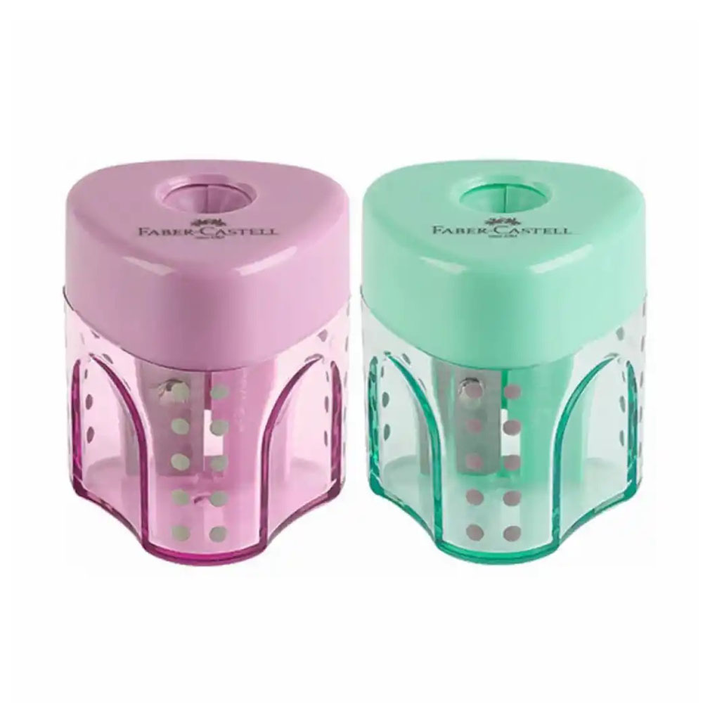Faber-Castell Kalemtıraş Grip Auto Mini Pastel 24