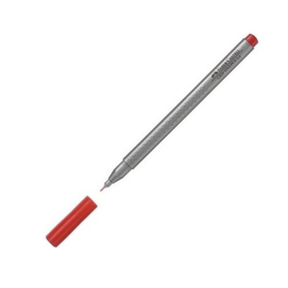 Faber-Castell Grıp Finepen 0,4 MM Kırmızı