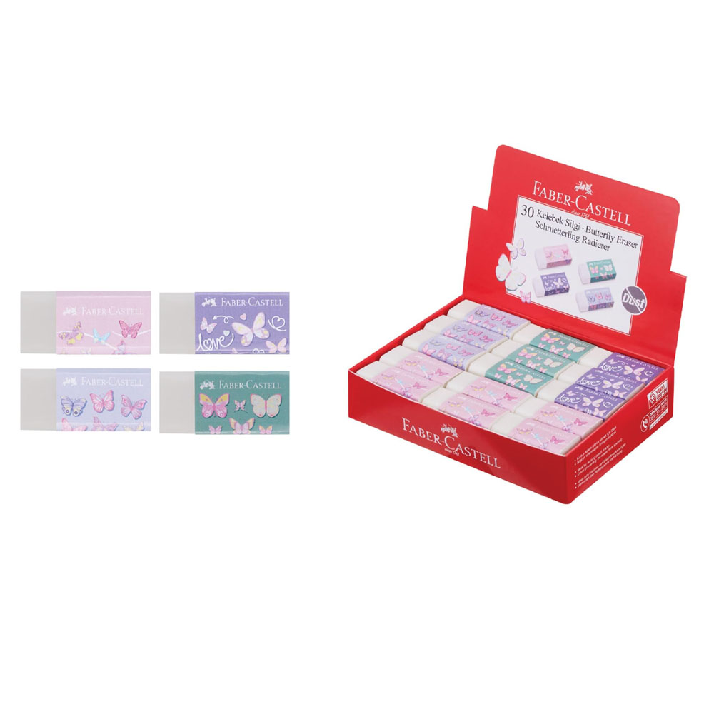 Faber-Castell Kelebek Silgi Dust-Free 30x