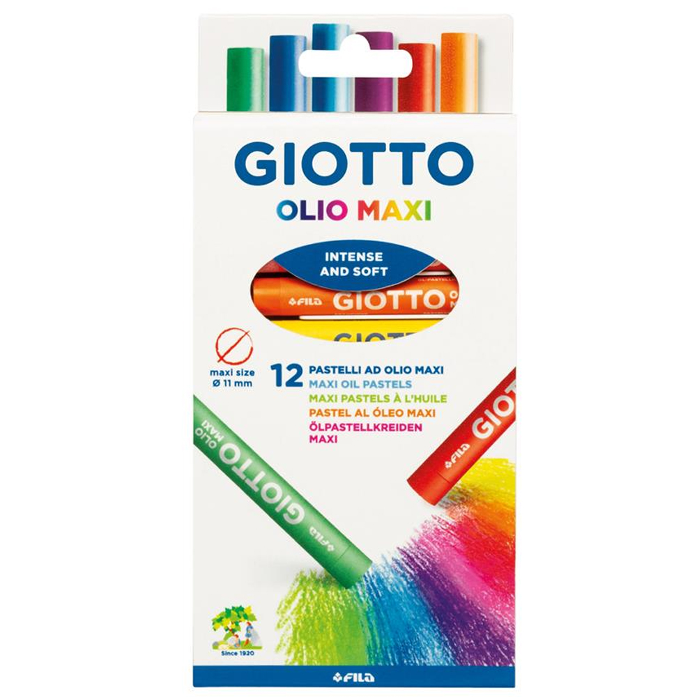 Giotto Hang Tab Box 12 Oıl Pastels