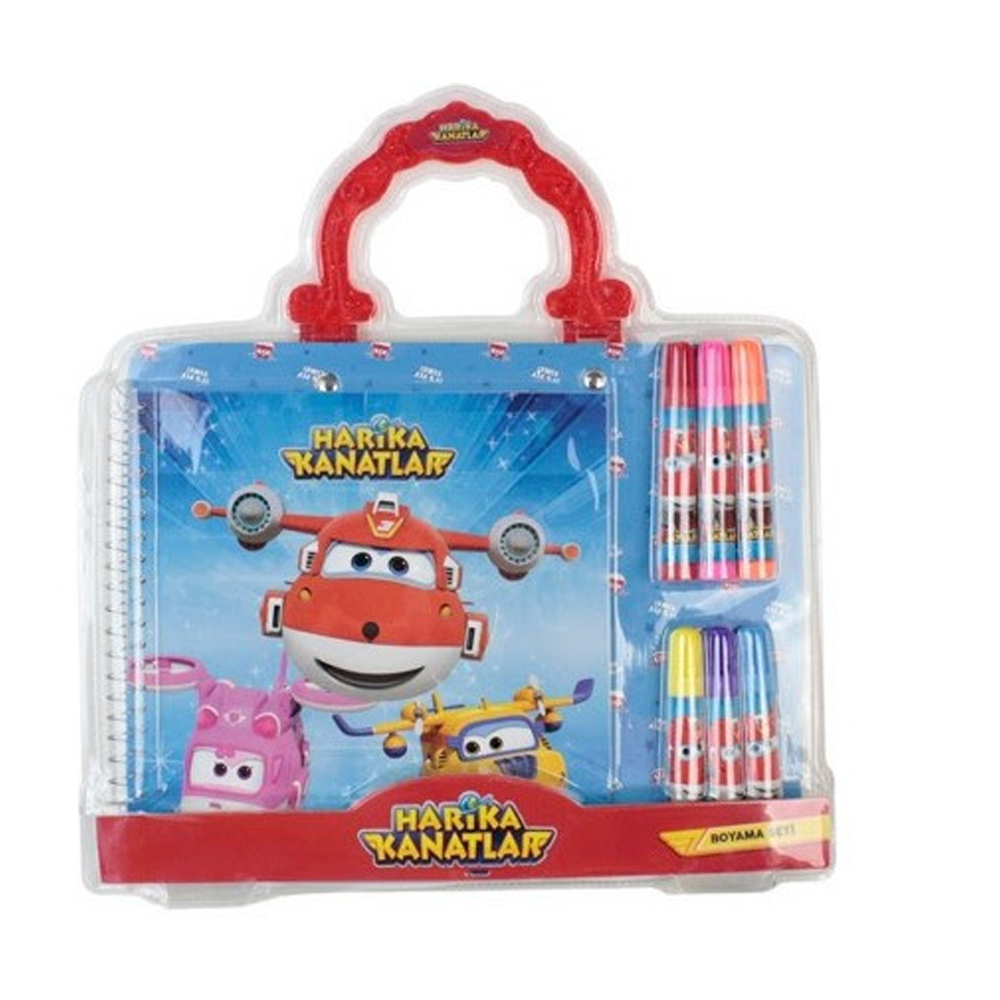 Dolphin Boyama Seti Çantalı Harika Kanatlar SW-0300