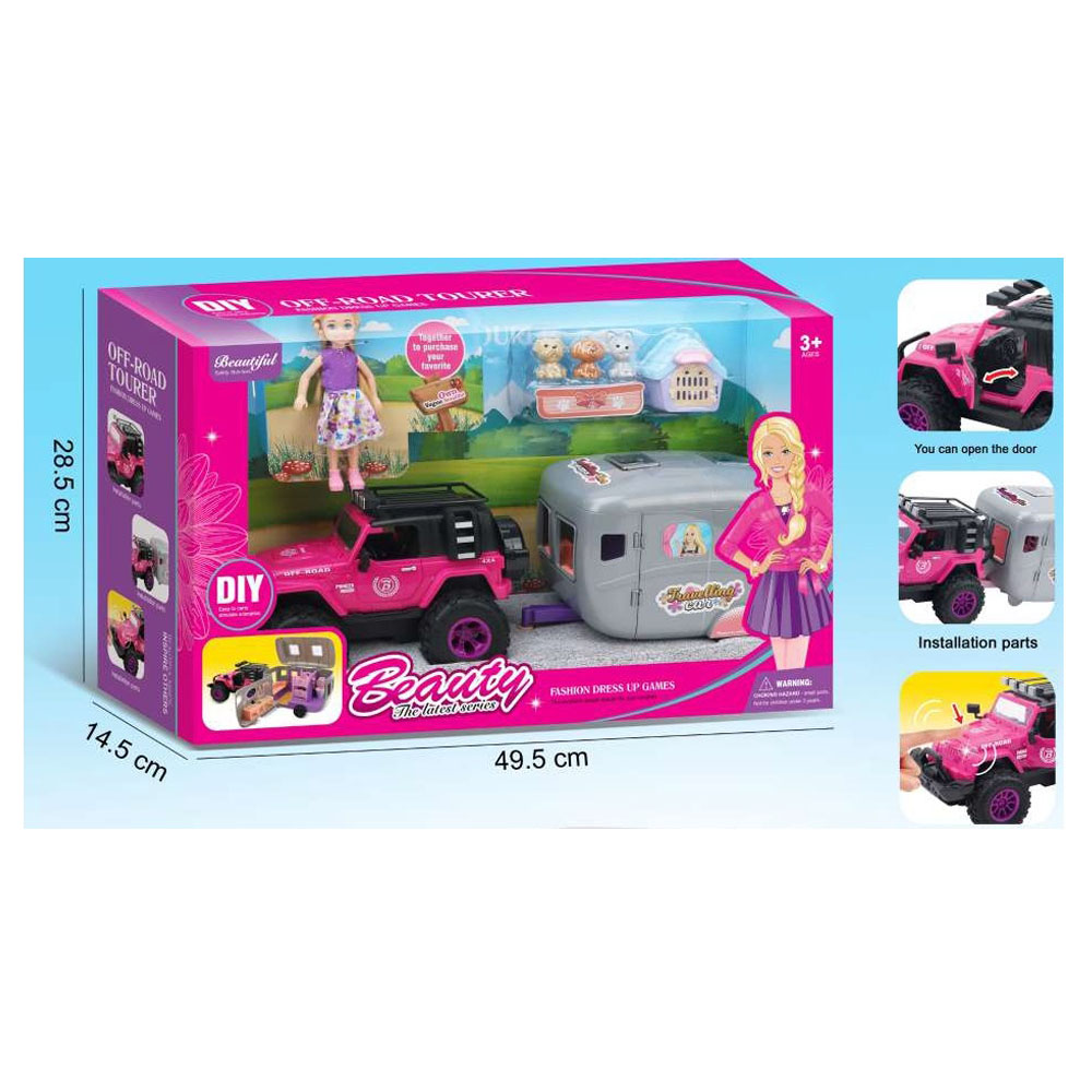 Asya Bebekli Pilli Karavan C7988-8005