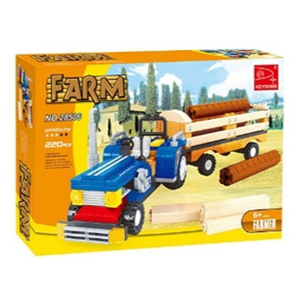 Asya Ausını Çiftçi Seti 220 Parça BIG28506