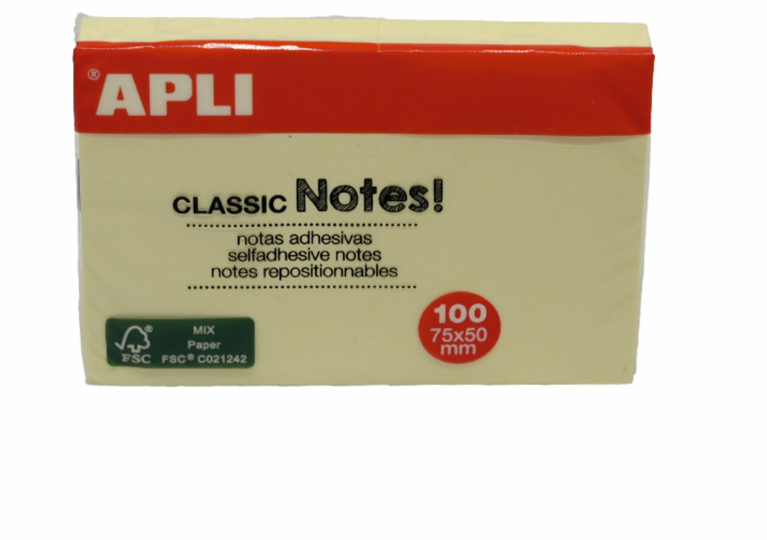 Apli Yapışkanlı Not Kağıdı 75x50 10971